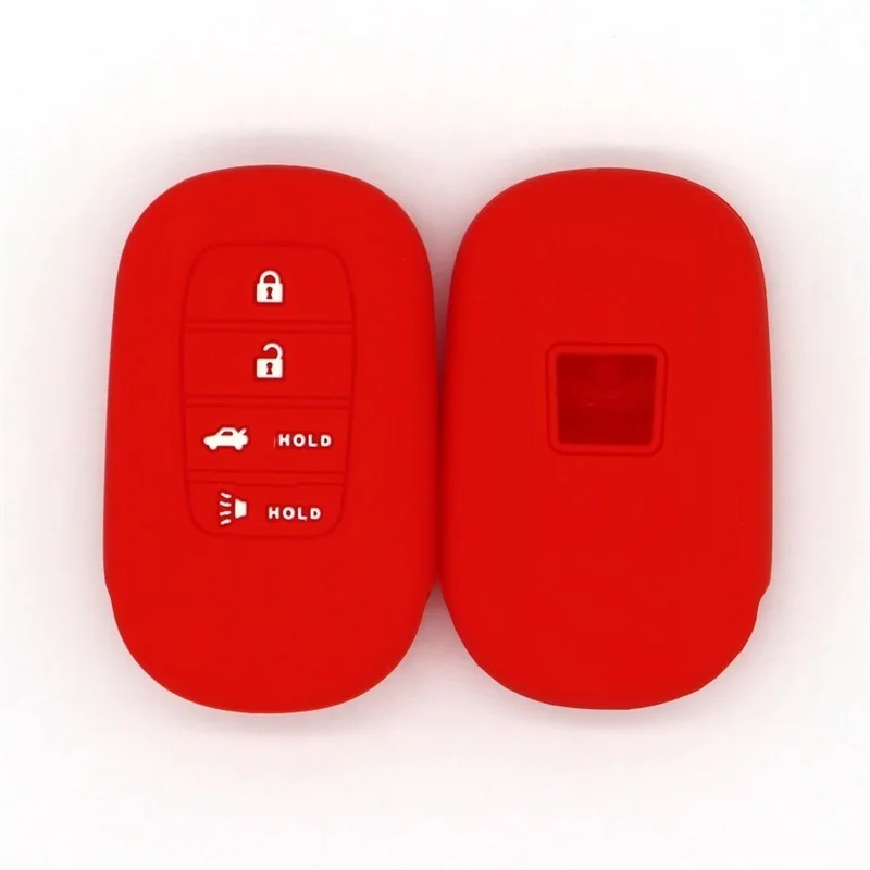 حافظة مفاتيح سيارة من السيليكون لهوندا HR-V/Elysion/UR-V/Inspire/XR-V/BREEZE-حقيبة مفاتيح واقية، ملحقات السيارات المضادة للخدش