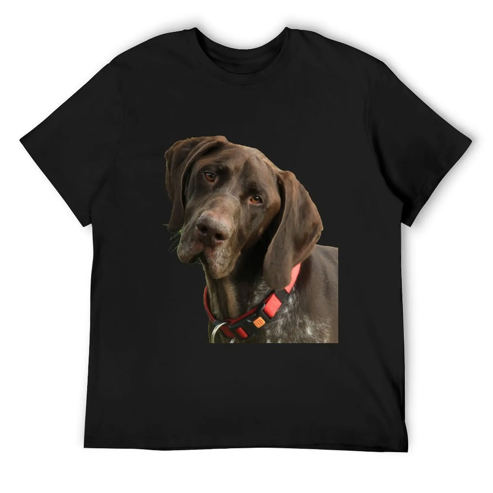 Glossy Grizzly German Shorthaired Pointer T-Shirt plus sizes blanks basketball graphic tees customs designer t shirt men