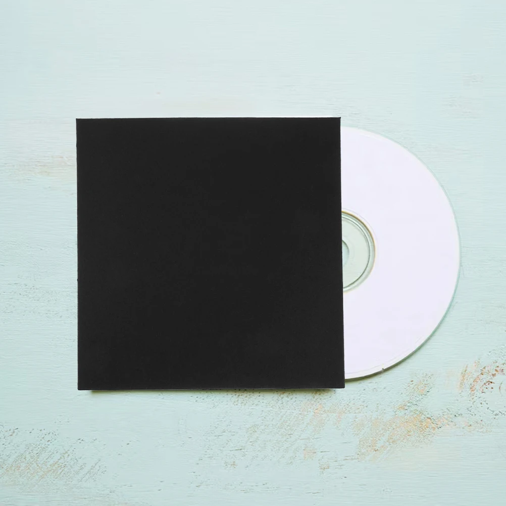 

10pcs Paper Cd Sleeves Dvd Storage Envelopes Lightweight Disc Cases For Wedding Photography Advertising Red Color Cd Dvd
