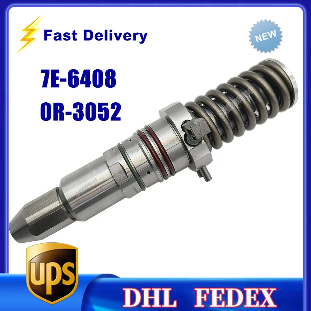 

Fuel Injector 7E-6408 7E6408 0R-3052 For Caterpillar CAT Engine 3508 3512 3516