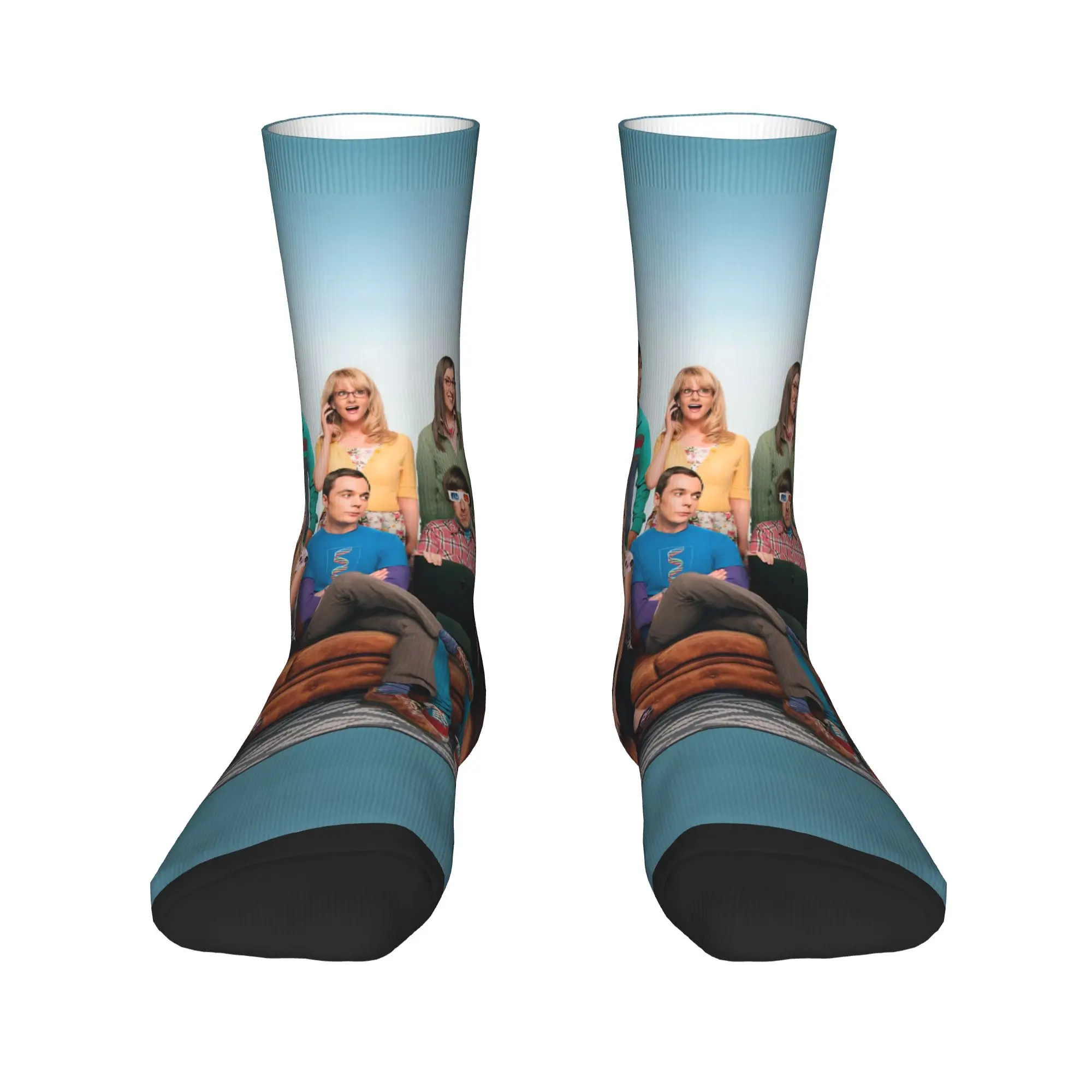 نظرية الانفجار الكبير الجوارب الخريف جوارب Kawaii النساء الرجال جوارب عالية الجودة تصميم الرياضة في الهواء الطلق عدم الانزلاق الجوارب