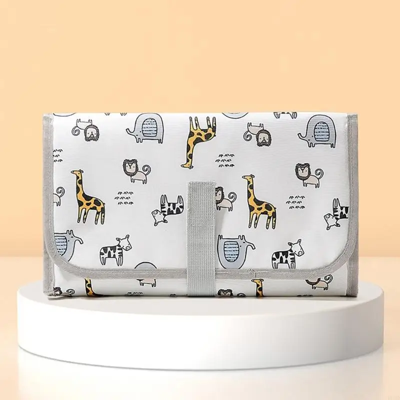 R66D matelas à langer Compact pour bébé, haute absorption, tapis pipi pour bébé, tapis à langer à motifs multiples, coussin pour