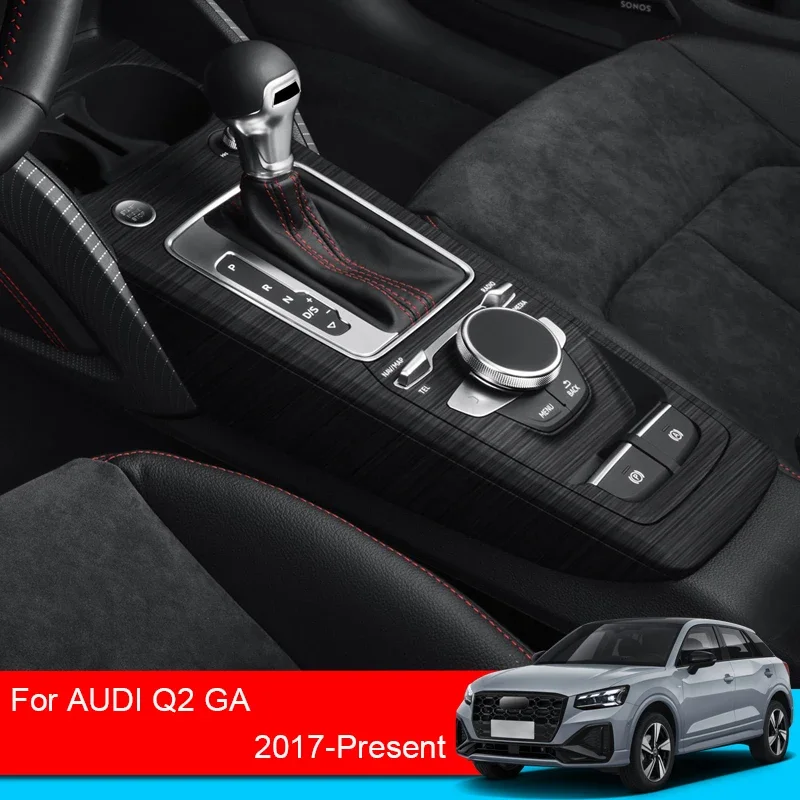 

Car Interior Sticker For Audi Q2 GA 2017-2025 Lifting Window Panel Decal Gear Panel Inner Door Handle Protective Film Accessory