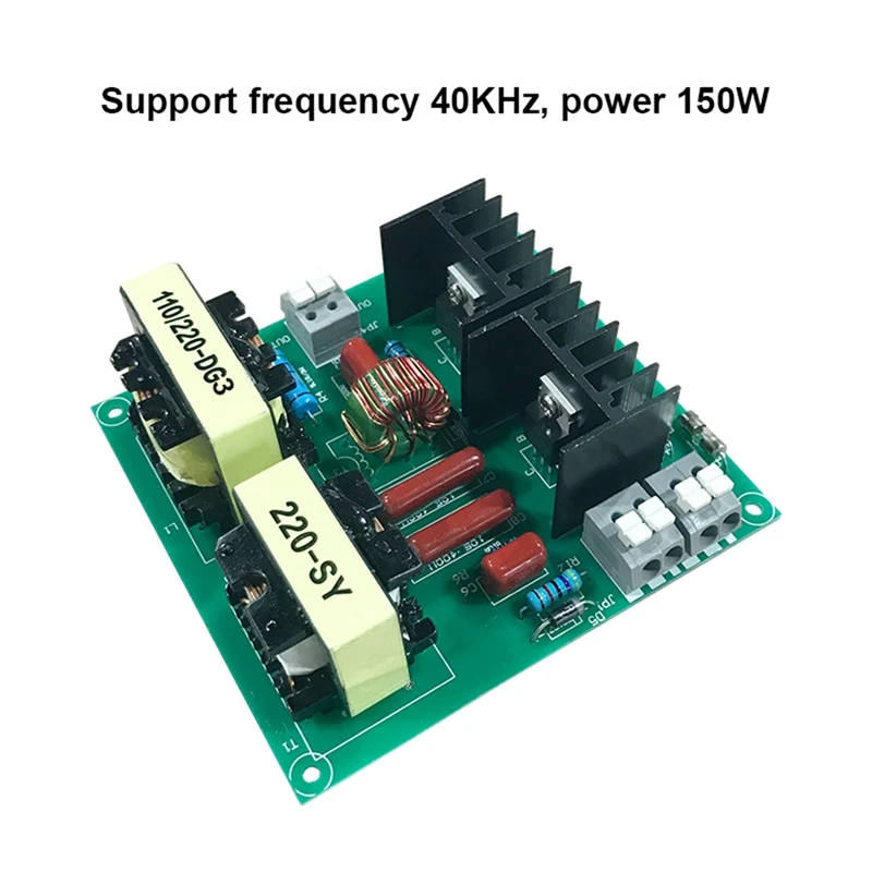 Carte mère de circuit imprimé pour lave-linge de voiture, nettoyeur à ultrasons, transducteur de générateur, support 40 tiens z, 150W