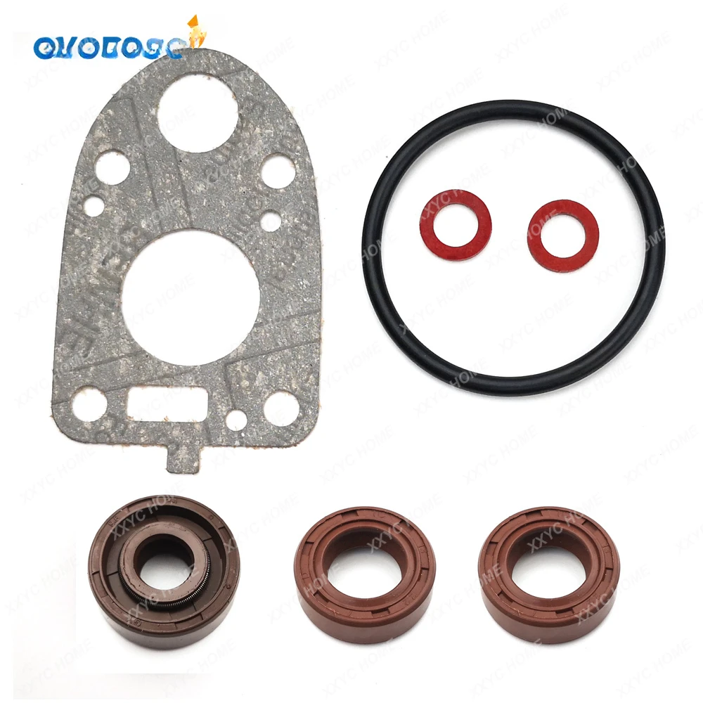 

6L5-W0001 Lower Unit Gearbox Gasket Seal Kit 20HP 25 HP Outboard Engine 6L5-W0001-20 6L5-W0001-21