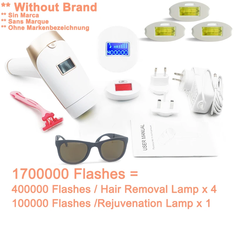 Lescolton IPL Laser Epilator 1300000 Pulsen Ontharing LCD Display Machine T009i Permanente Bikini Trimmer Elektrische Depilator