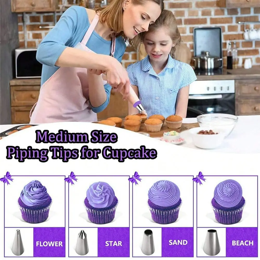 

492 Pcs Cake Decorating Kit With Baking Supplies Cake Turntable For Decorating With Baking Pans, Leveler, 48 Numbered Piping Ti