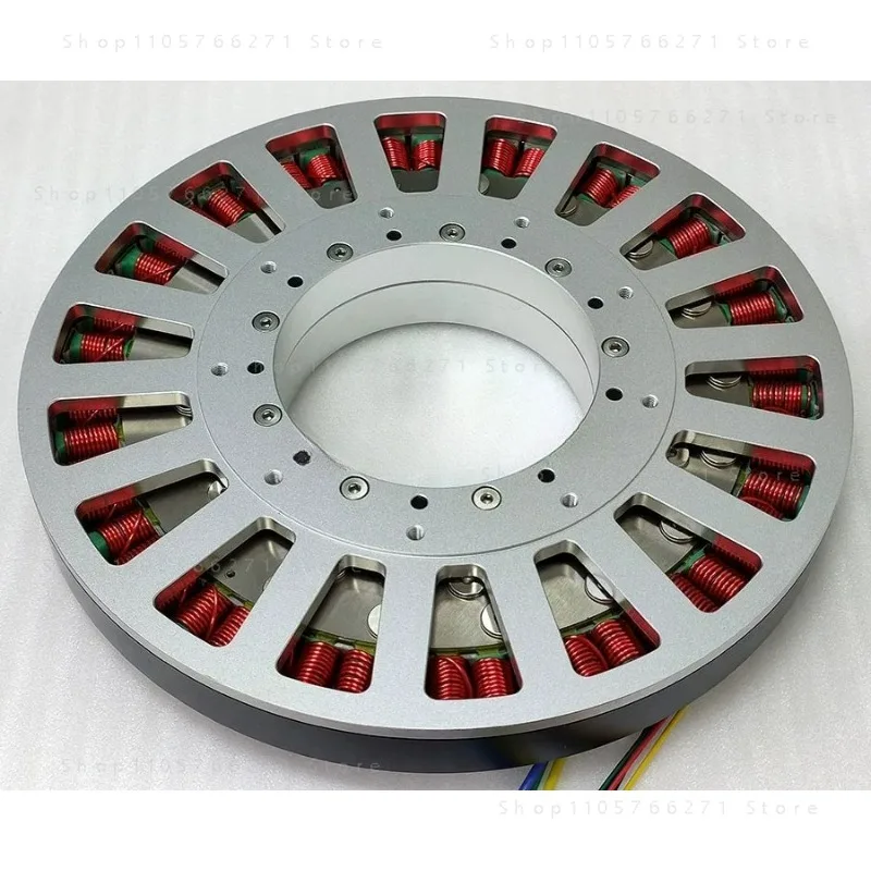 10Nm large permanent magnet brushless DC motor 20310, 54N60P hollow shaft ultra-thin low-speed torque motor