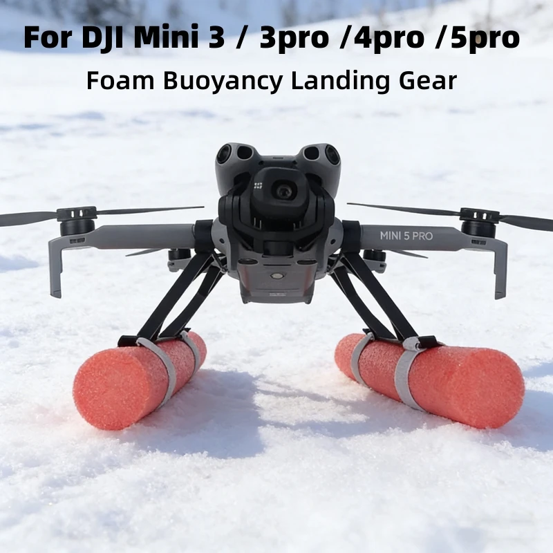 2pcs Buoyancy Bracket Landing Gear Water Snow Foam Floating Height Holder for DJI Mini 5pro /mini 3 3pro Drone Accessories