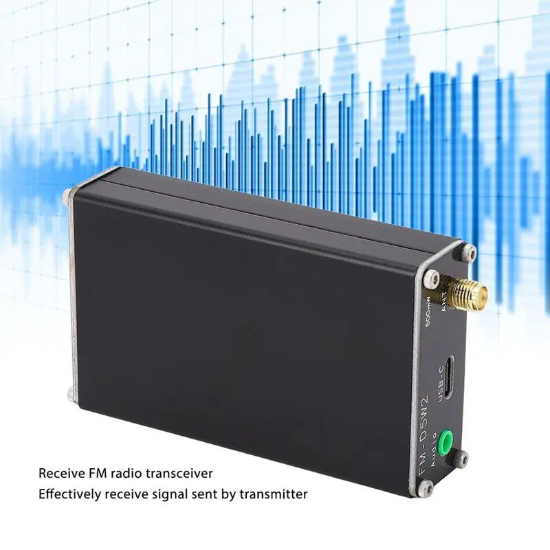 Stereo FM Broadcast Transmitter 0.5W 2KM Long Range 76-108Mhz Shortwave Sound Signal For Car Radio Station