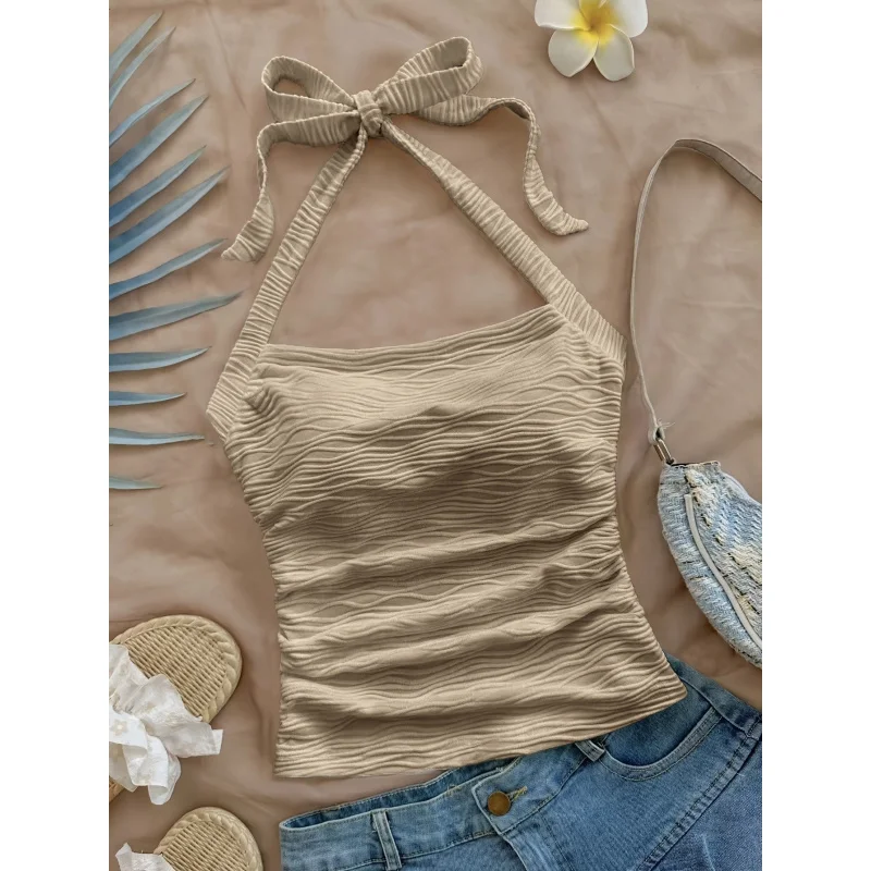 Directional Edition + Yudomi Halter Neck Strapless Top