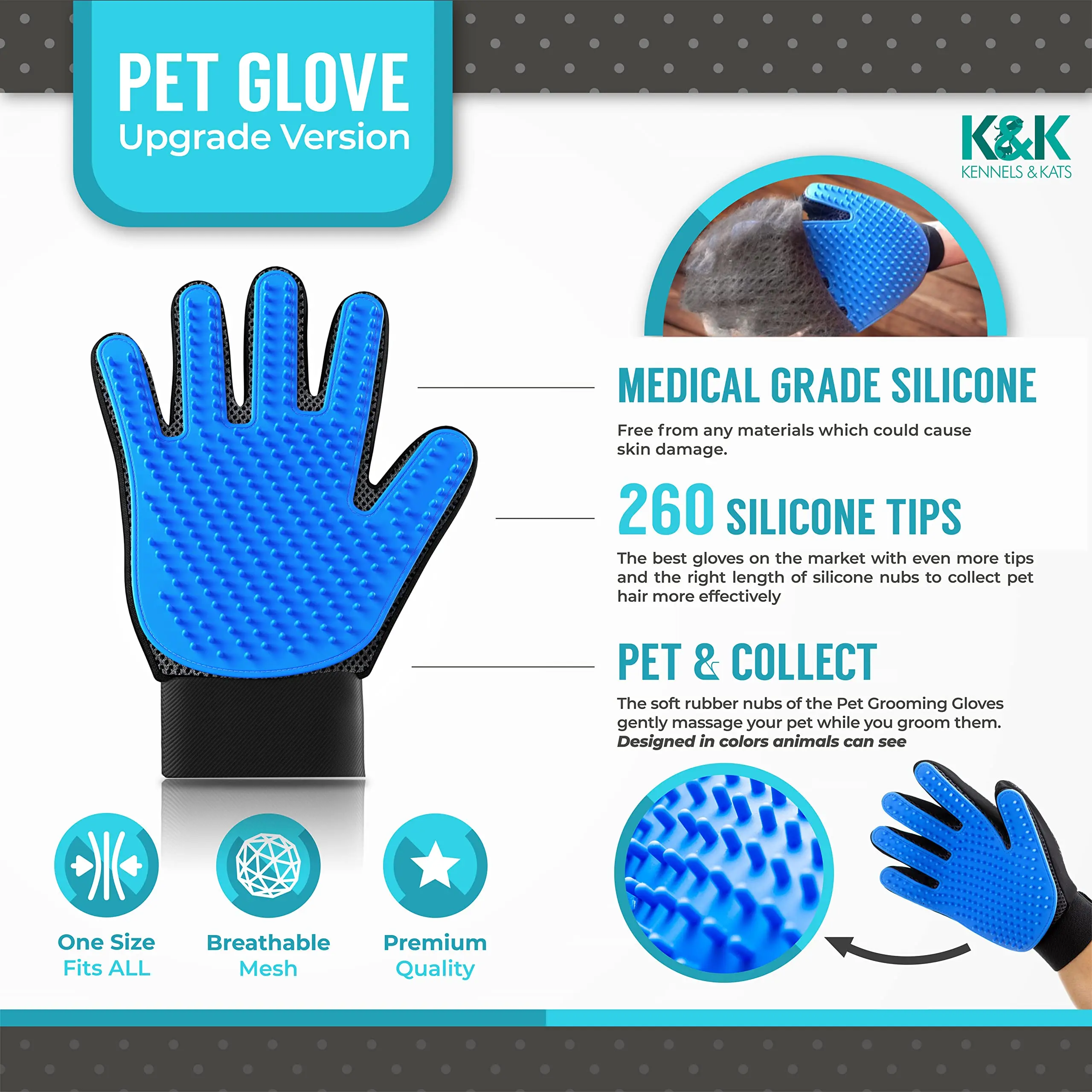 Thumbnail 2 - #2 Latest Pet Grooming Gloves Updates
