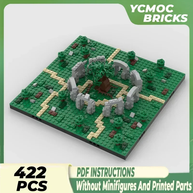 

Movie Street Scene Model Moc Building Bricks The Magical Old Tree Technology Modular Blocks Gift Christmas Toy DIY Sets Assembly