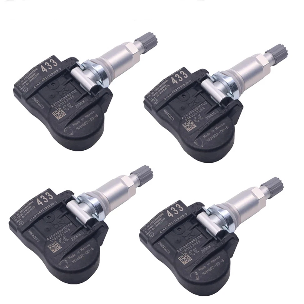 

4pcs 103460200A High Quality Car Accessories Tire Pressure Sensor For Tesla- Model 3 Model S Model X Model Y 433MHz