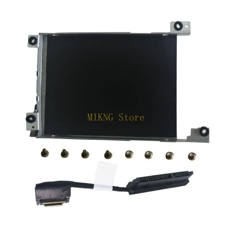 SSD Hard Drive Caddy Bracket + HDD Cable Connector for DELL E5580 best sale
