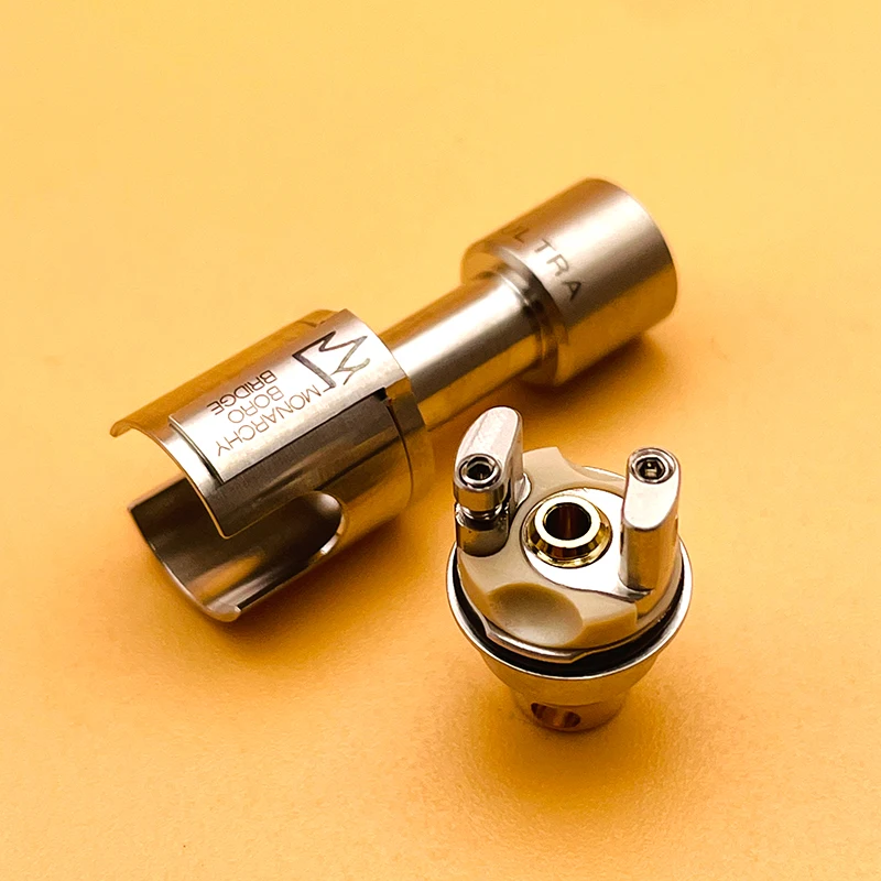 DSX Monarchy Mobb Ultra Style RBA puente Vape para BB Billet Boro Mod con 6 uds pines de aire 1,0/1,2/1,5/2,0/2,5/3,0mm