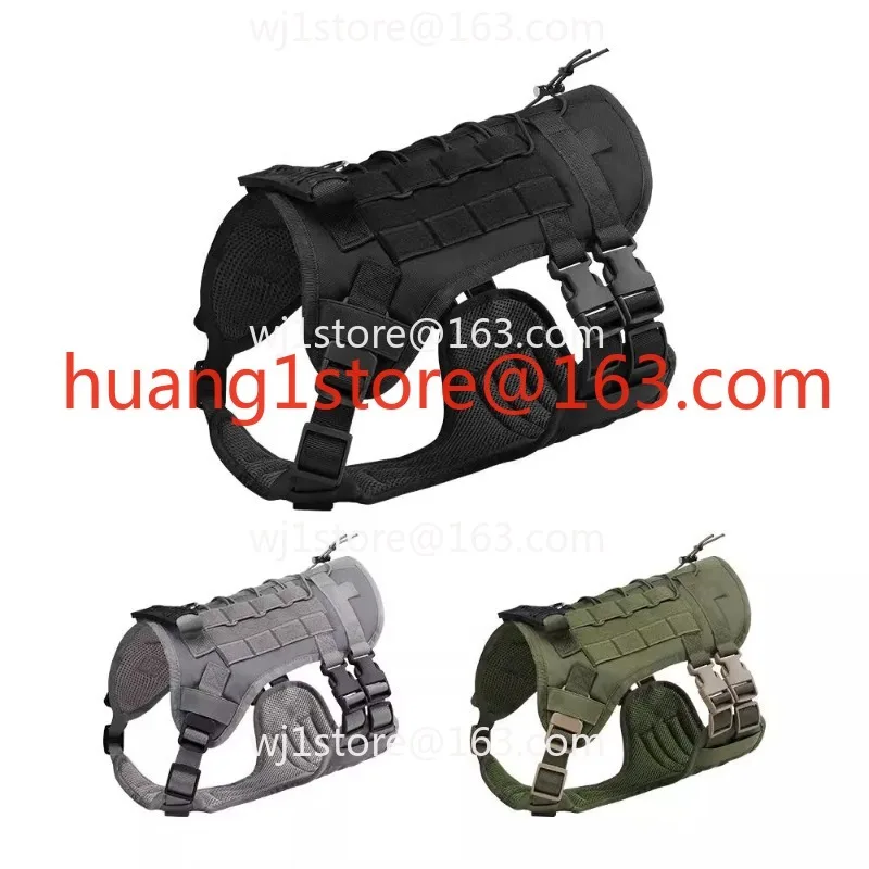 Dog Vest Outdoor Medium and Large Dog Vest Applicable to Shepherd Doberman Working Dog Chest Strap Equipment