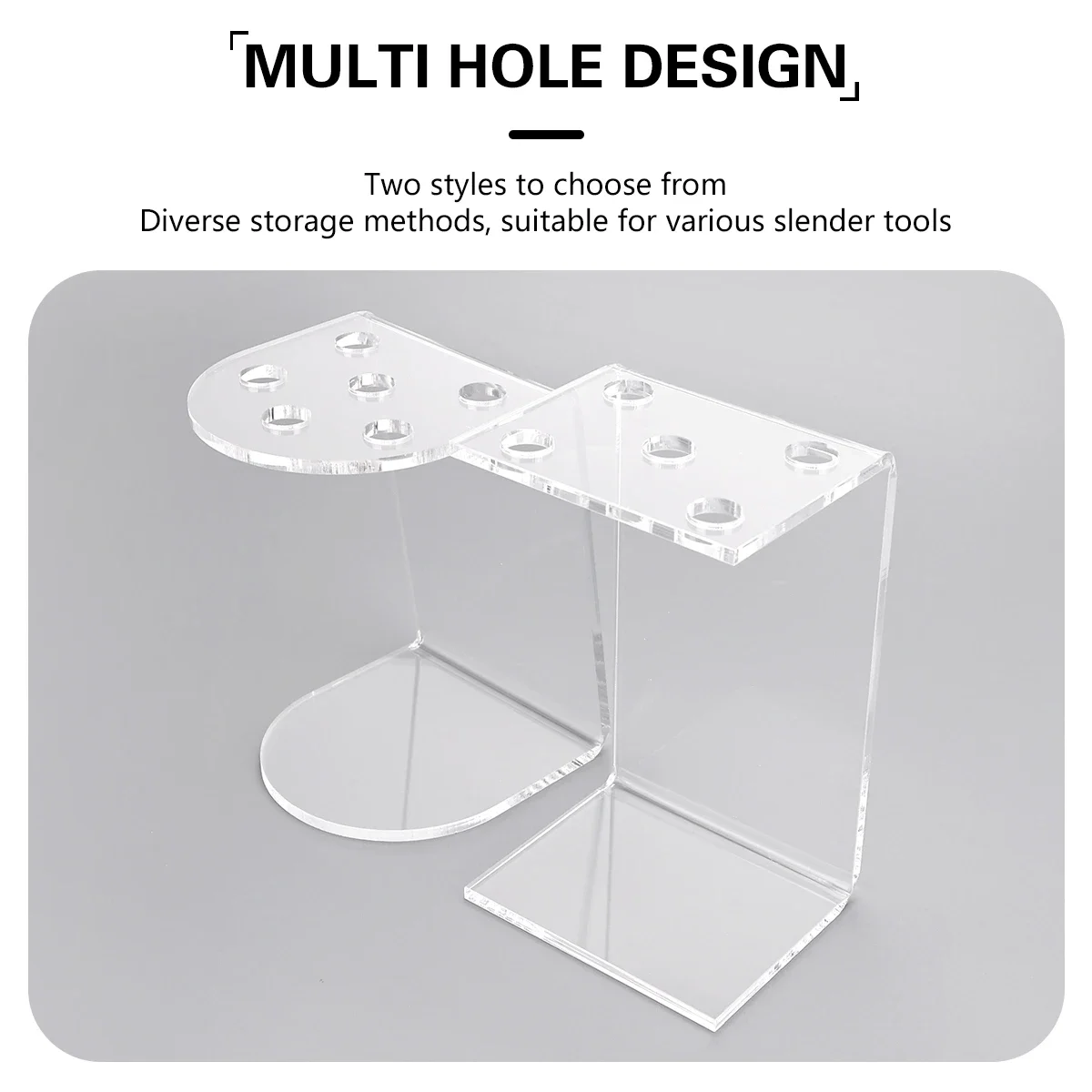 المهنية مقصات الحلاق تخزين عرض موقف مقص الحلاقة حامل ماكياج فرش المنظم رف صالون أداة الملحقات