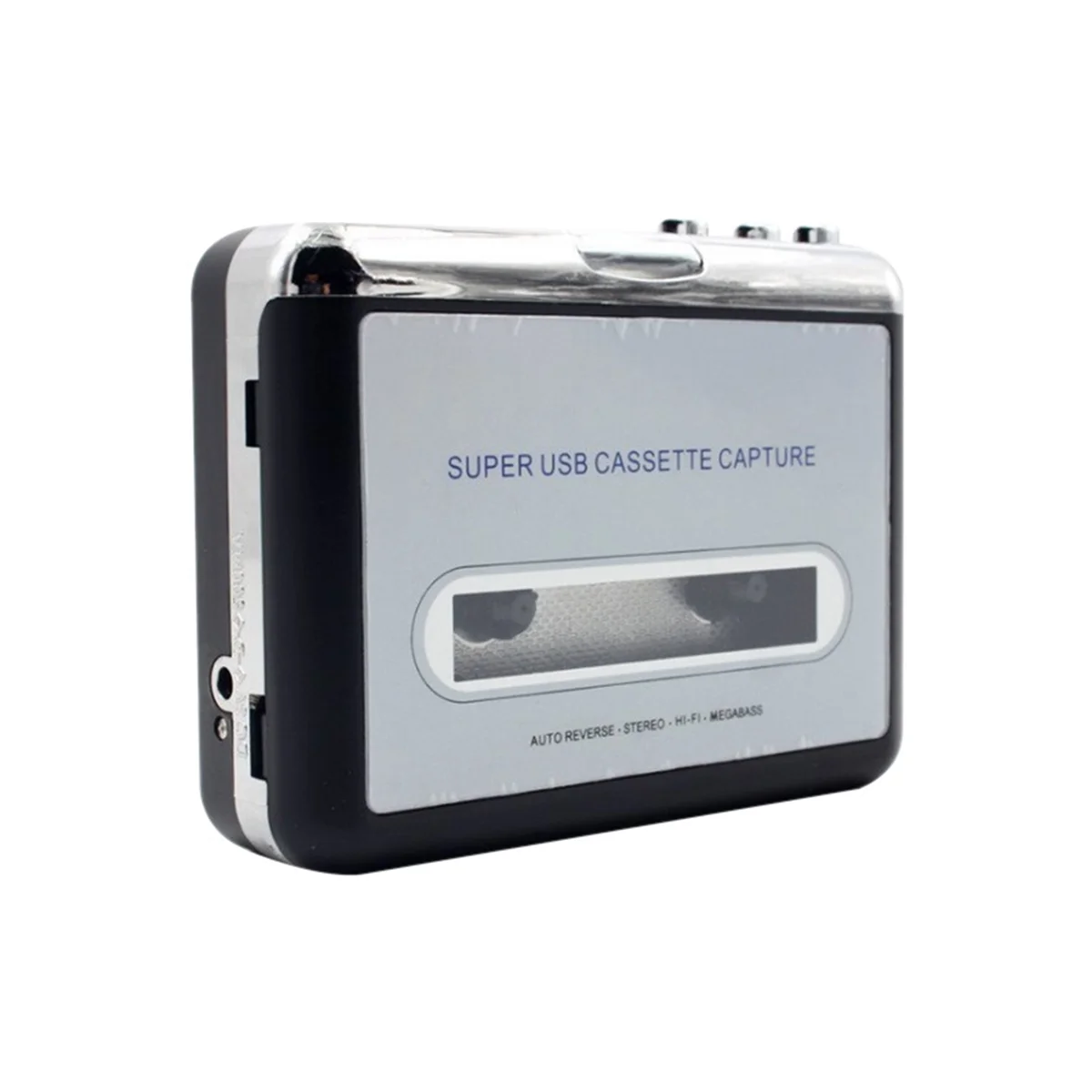 Cassette Player Portable USB Cassette to MP3 Converter Walkman Audio Music Cassette with Earphones