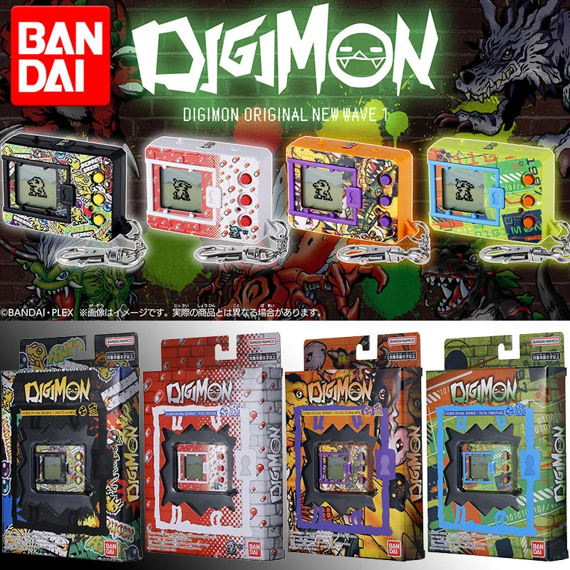 

Новое оригинальное устройство Bandai Digimon Origin Digivice Agumon для выращивания цифровых монстров, портативная игрушка-питомец, подарок для фанатов аниме