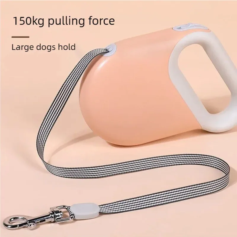 

Dog traction device with automatic telescopic dog traction rope of 5m, popular outdoor dog walking rope, dog chain, pet