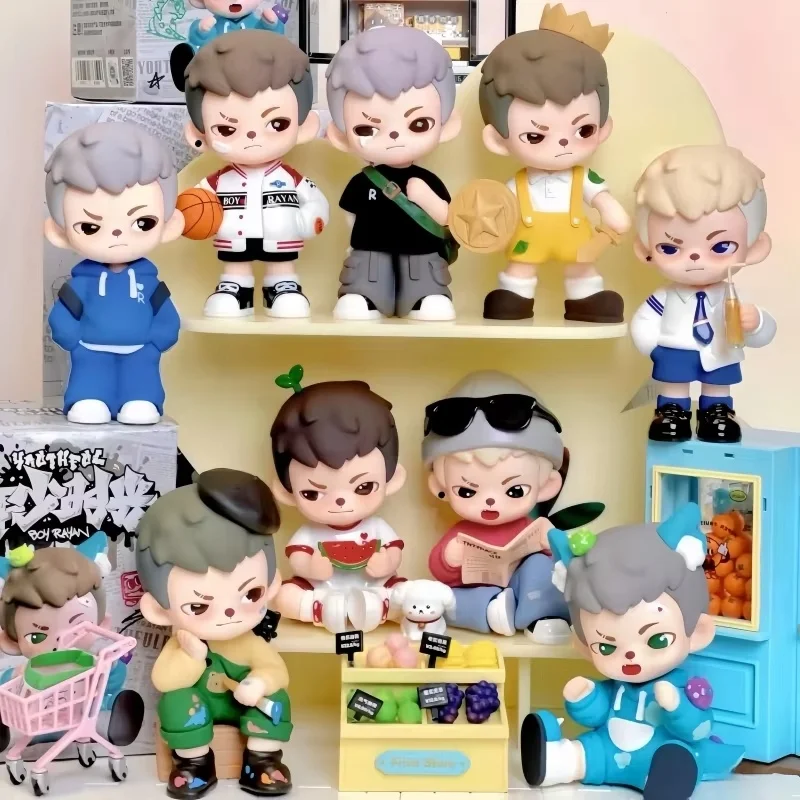 

Подлинная Лидер продаж для мальчика Райан второго поколения, модель слепых коробок, игрушка, подарок, украшение, модная игрушка, украшение для рабочего стола, милые праздничные подарки