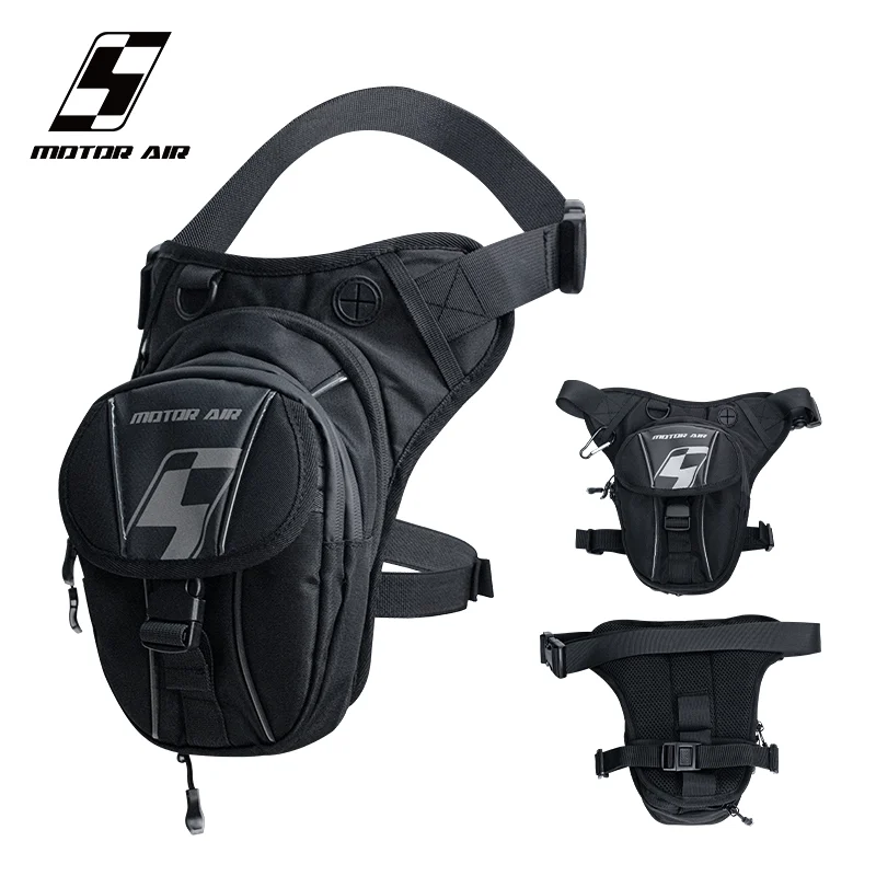 

Motor Air New Motorcycle Cycling Bag Drop Waist Leg Bag Thigh Belt Hip Bum Waterproof Fabric Men Women Outdoor Riding Gears Pack