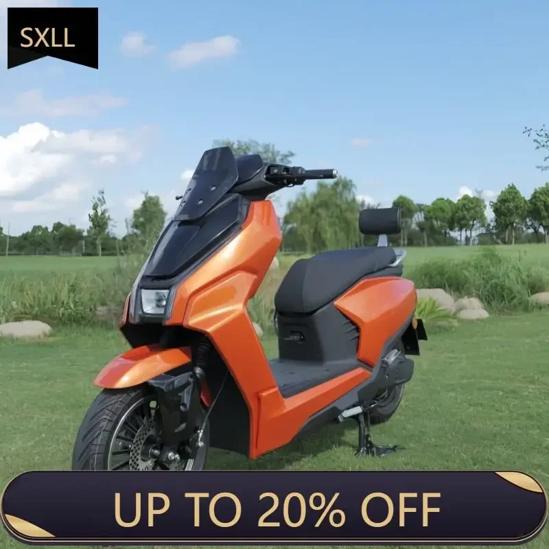 SXLL LVJIAN E4 1500W 60/72V 65km/h 45-100km Range Adult Electric Touring Motorcycle