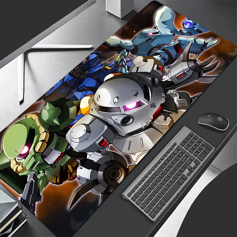 

Mouse Pad Mechanical Warrior G-gundam Z-zaku II rubber table Gamer Desk mat Keyboard Pad PC gaming accessories carpet mousepad