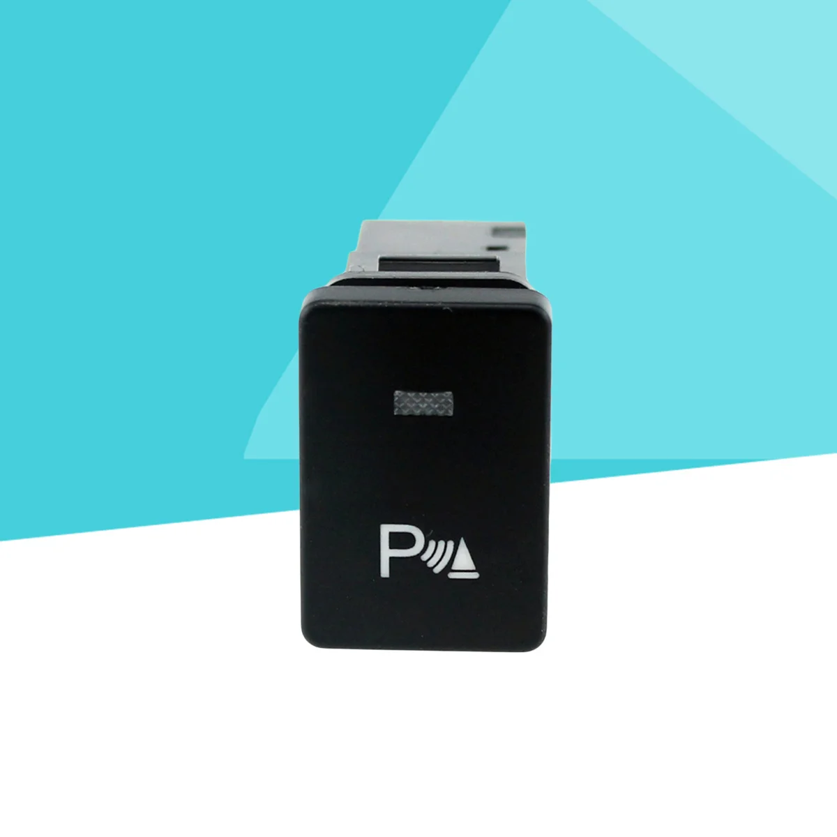 

12V Car Switch Push Button Parking Pattern Blue LED Light Flame Resistant ABS Material Cable Compatible for Camry