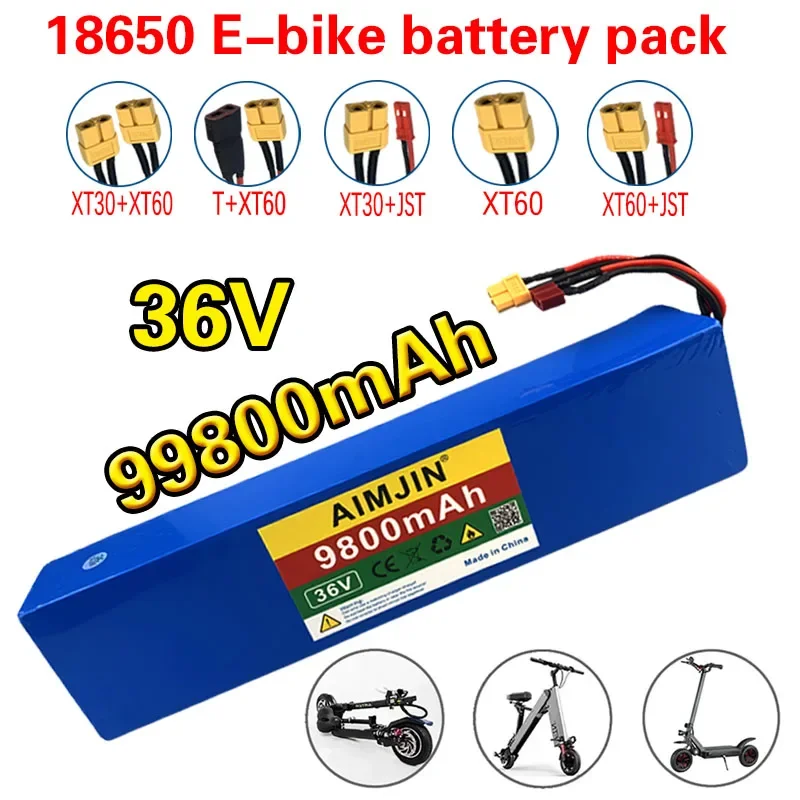 

10S3P 36V 9800mAh Electric Scooter Battery Pack 18650 Lithium For M365 Electric Scooter 36v Battery Scooter