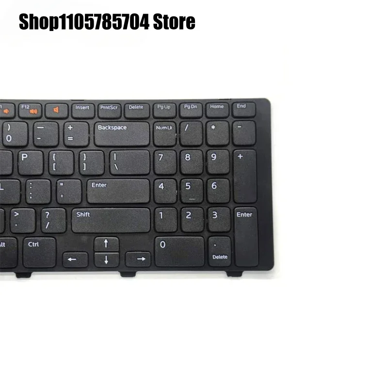 SS Replacement Keyboard Compatible for Dell Inspiron 17 17R N7110 5720 7720 Vostro 3750 XPS L702X Series Black US Layout