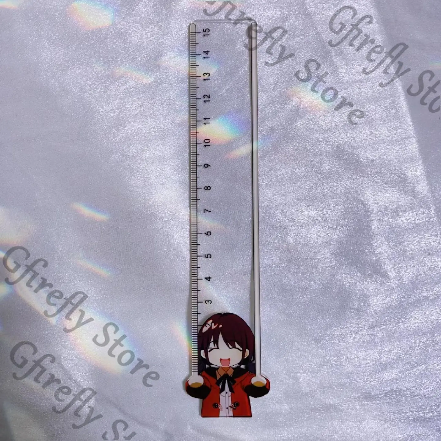 

Straightedge Stationery Anime Ruler Acrylic Study Yardstick GIRLS BAND CRY Colleagues High Quality NINA ISERI Ambitus Gift