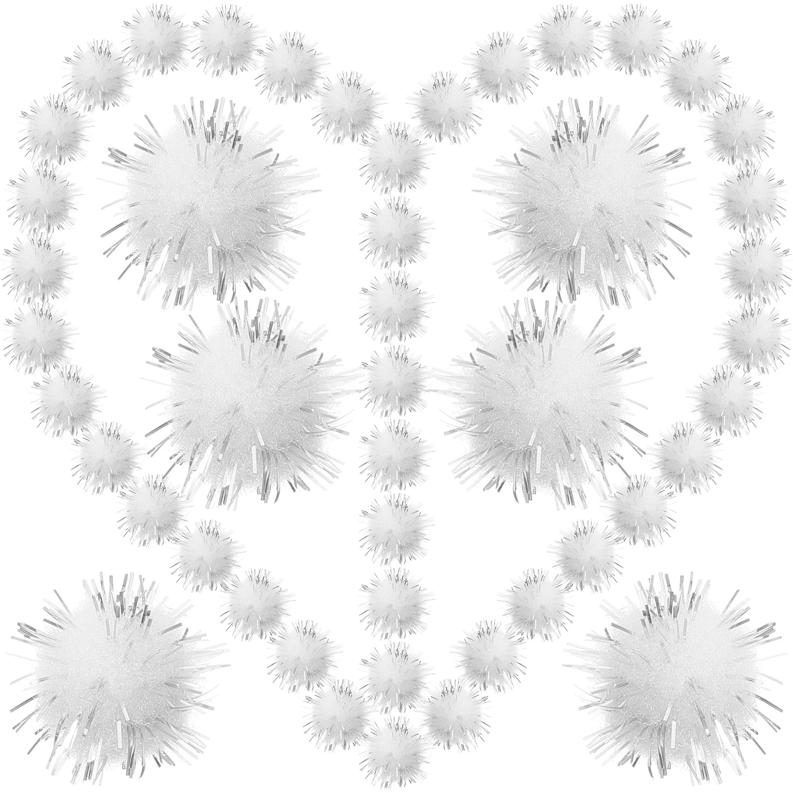 2000 Uds Mini bolas de pompón 10Mm decoraciones para obras de arte Diy accesorios de ropa pompones de regalo para manualidades bolas de pompón en miniatura