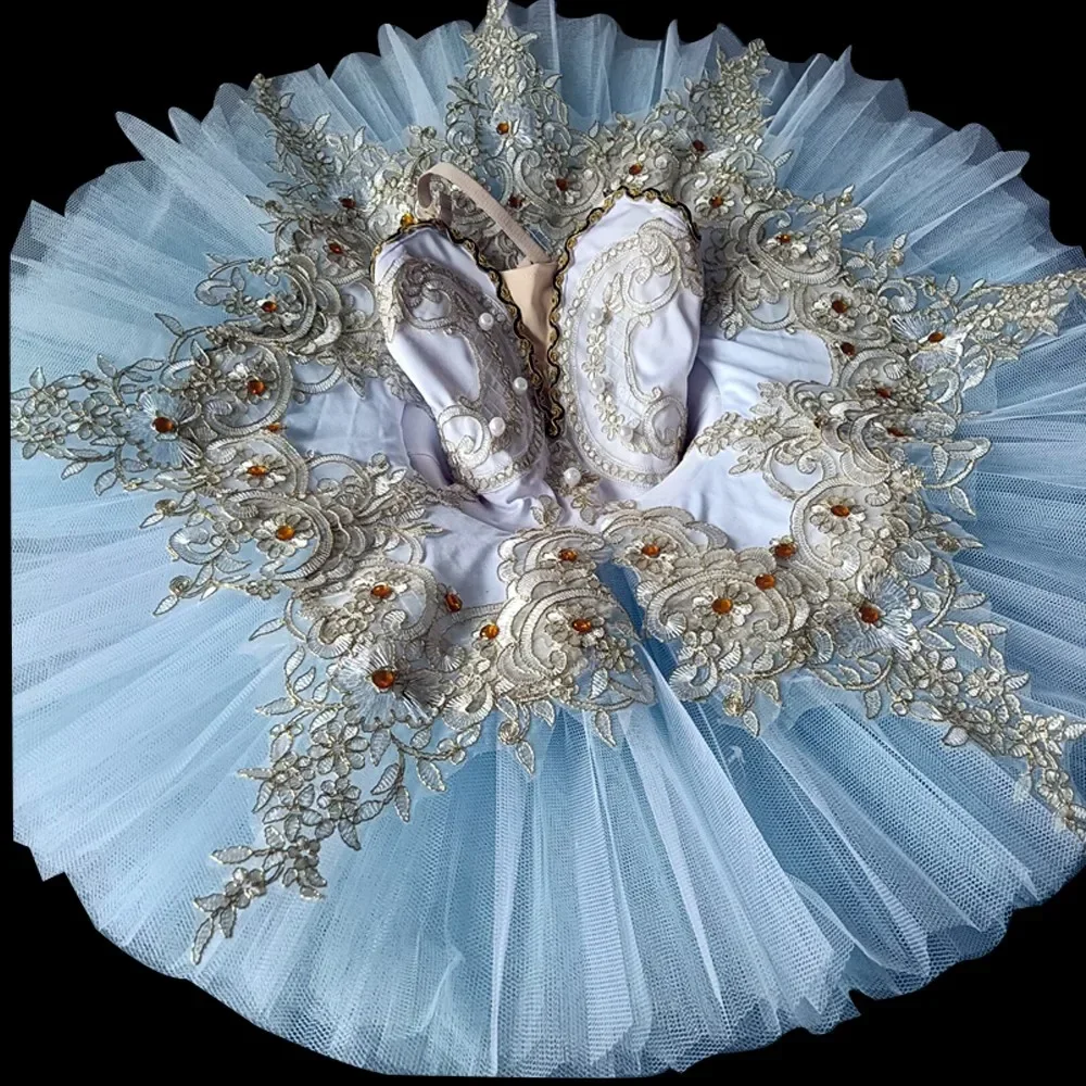 Tutu Ballet Professional Ballet Dress Girl Performance Costume White Female Sleeping Swan Lake Tutu Ballet Wear