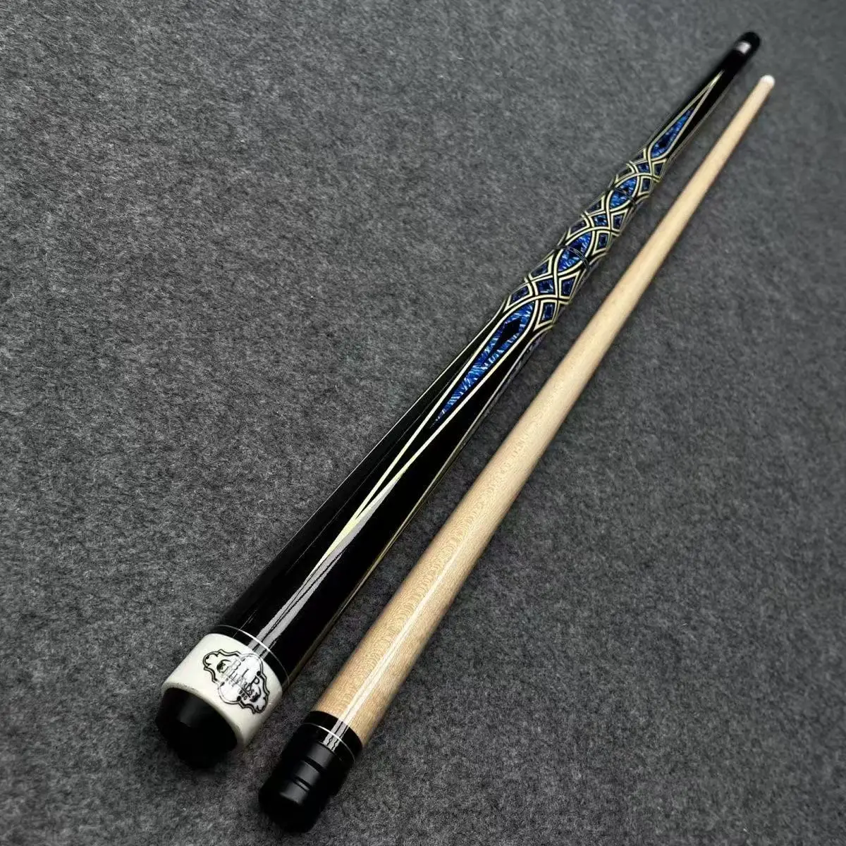 

2026 New Model 13mm Billiard Cue Made of Maple Wood Handcrafted and Polished with 4H Mirror Piano Lacquer Process 19oz