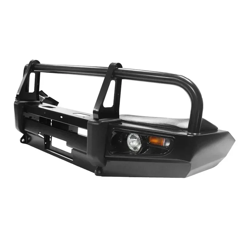 Suitable For Isuzu DMAX Off-Road Front Bumper MUX Front Crash Bar Off-Road Modified Front Bumper With Fog Light