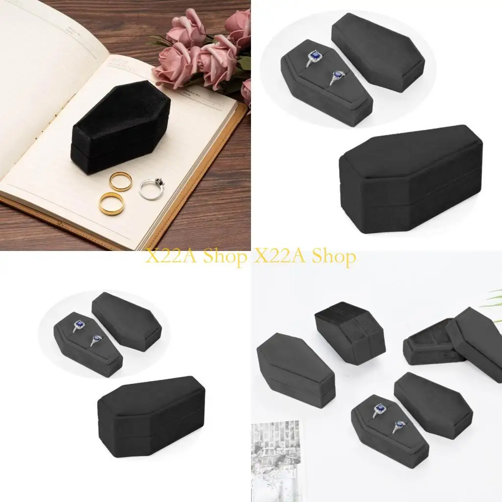 Unique Ring Box Packaging Gift Box Proposal Engagement Ring Box Jewelry Counter Display