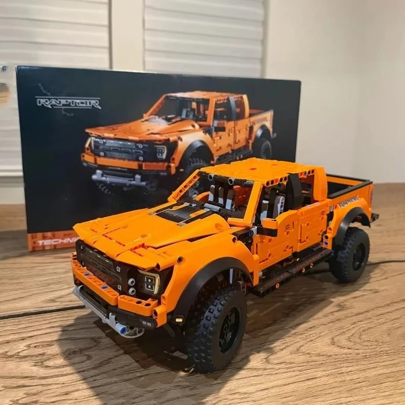 

1379PCS Technical F-150 Raptor Pick-UP Building Blocks Off Road Construction Bricks Vehicle Toy Gift For Children Adult