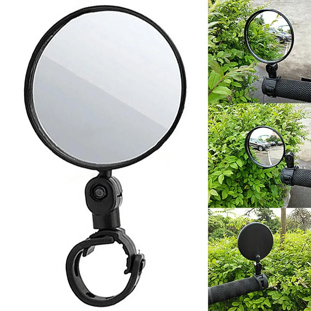 

Universal Bicycle Mirror Round Shape Adjustable Rotate Wide-Angle Cycling Rear View For MTB Road Bicycle Accessories J9B4