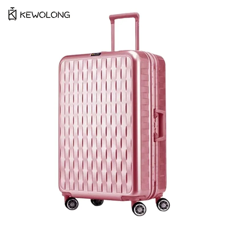 

Прочный чемодан с алюминиевой рамой 20 и 26 дюймов, большой вместительный чемодан из АБС-пластика и ПК с вращающимися колесами для путешествий