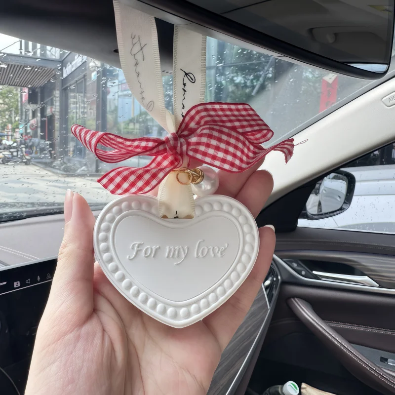 1pc Valentine's Day Aromatherapy Pendant Love Heart Car Air