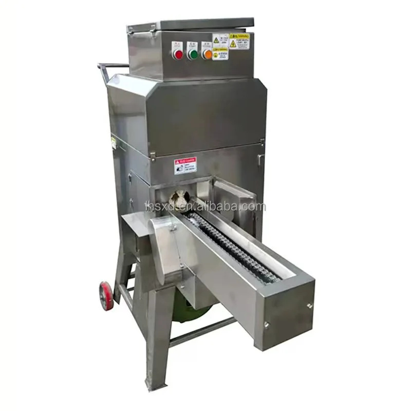 hot High Speed Automatic Fresh Sweet Cutter Sweet Maize Peeler Machine Chain Conveyor Maize Kernel Shelling Machine