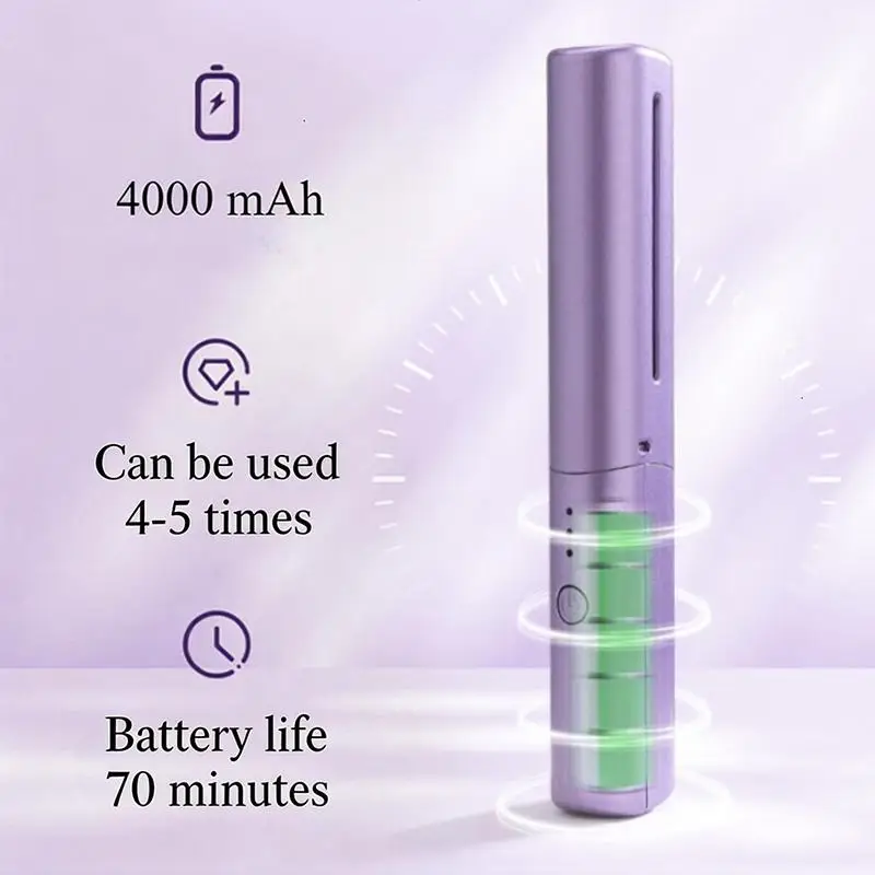 Electric Hair Straightening Comb Hair Curling Brush Multi-Functional Heating Professional Hair Straightening Curling Convenient