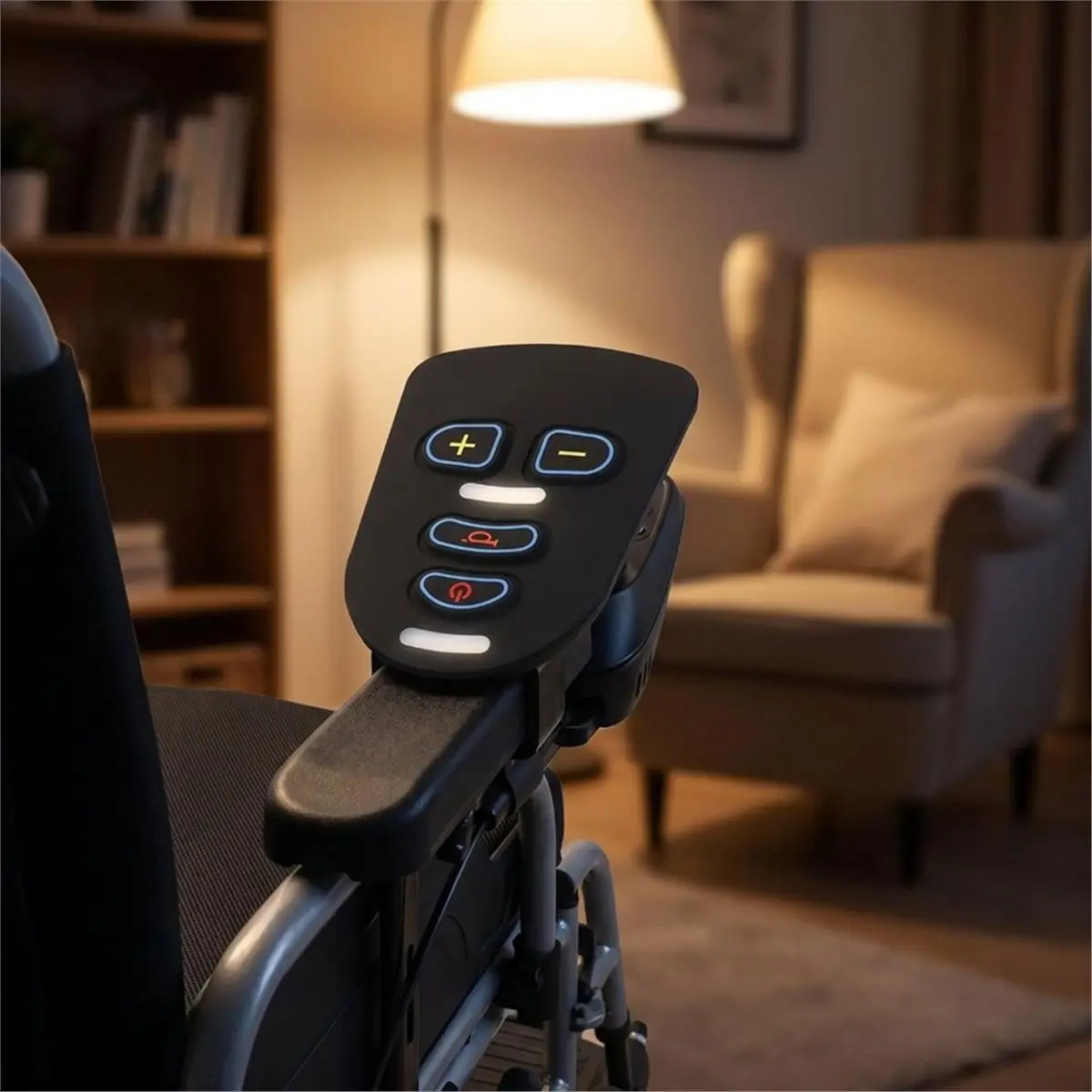 Wheelchair Joystick Keypad Wheelchair Drive Controller Panel Switch Replacement Keypad for Mobility Scooter Joystick