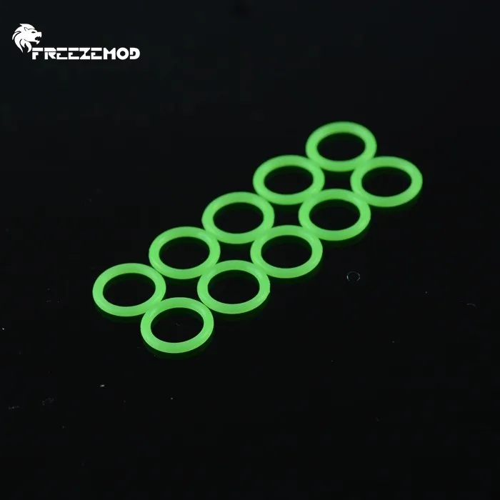 

10PCS/Lot FREEZEMOD G1/4 External Thread Sealing O-Rings For PC Water Cooling Fitting Silicone leak-proof MFQ-G1520A