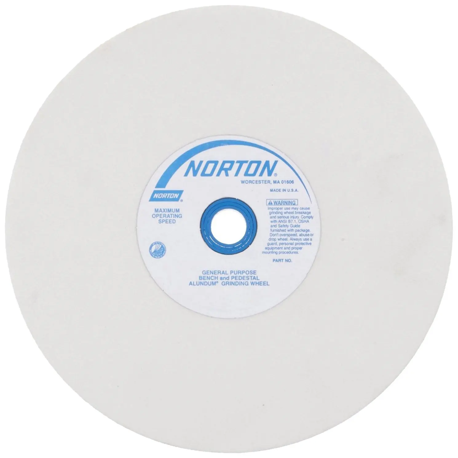 

6-дюймовый шлифовальный круг из оксида алюминия для настольных шлифовальных машин, премиум-качество, очень мелкое зерно, 1 шт.