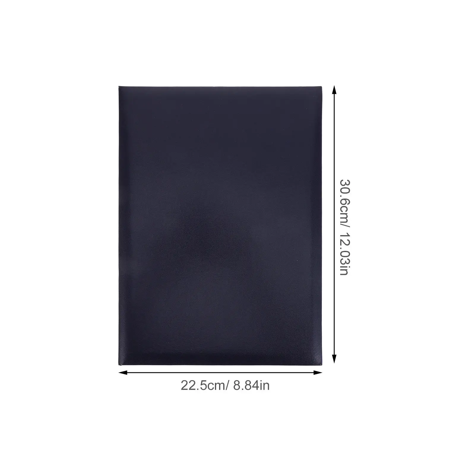 Blank Diploma Cover Padded Hard Cover Document Folder Blue Letter Size Graduation Certificate Holder Recognition Award Protector