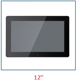 2025 tabletas Android RK3566 de montaje en pared de 12 pulgadas con soporte Tablet PC Android