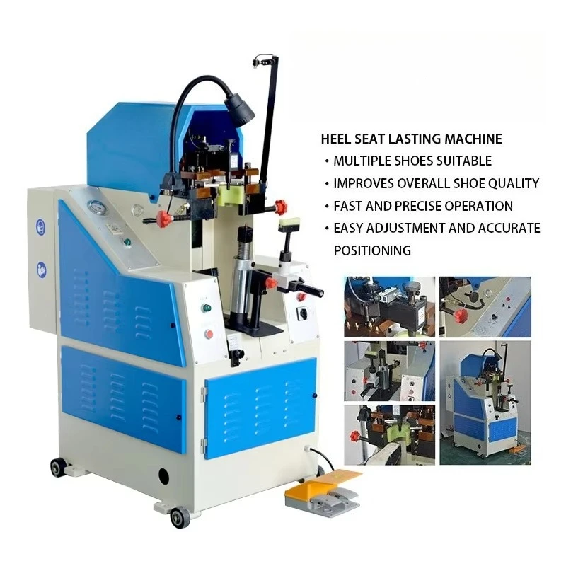 Manufactory Efficient Shoemaking Equipment Machinery Footwear Making Hydraulic Heel Seat Automatic Shoe Side Lasting Machine
